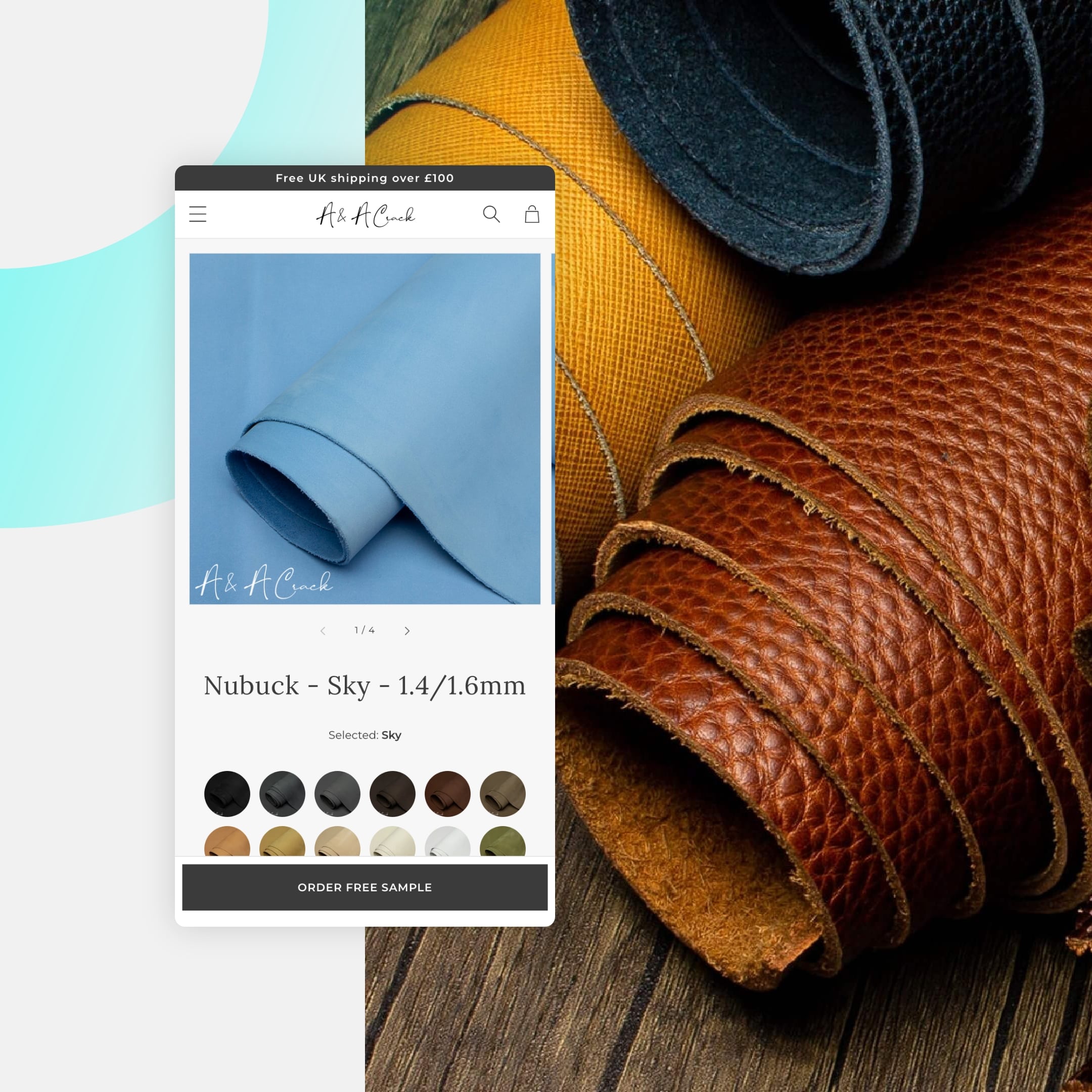 Onstate Unveil International Leather Wholesalers as Latest Client to Sign-up to Shopify